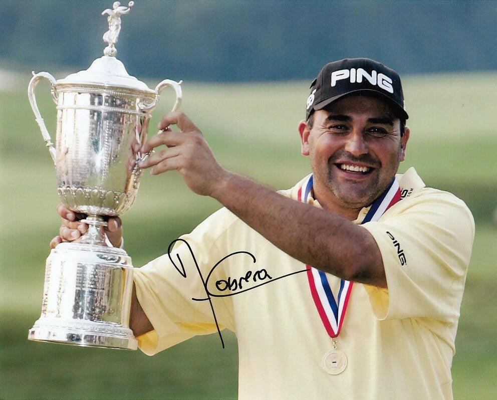 Angel Cabrera autographed 2007 US Open 8x10 golf photo - AutographsForSale.com