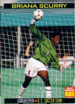 Briana Scurry 1999 US Women’s National team Sports Illustrated For Kids Soccer Rookie Card USWNT - AutographsForSale.com