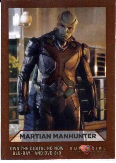 Martian Manhunter 2016 Comic-Con Supergirl WB promo card - AutographsForSale.com