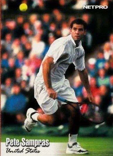 Pete Sampras 2003 NetPro ATP Tour tennis card #14 - AutographsForSale.com