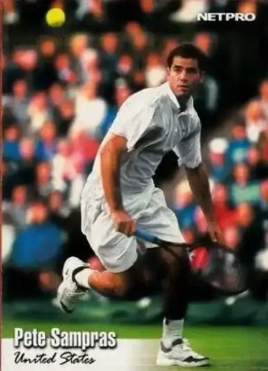 Pete Sampras 2003 NetPro ATP Tour tennis card #14 - AutographsForSale.com