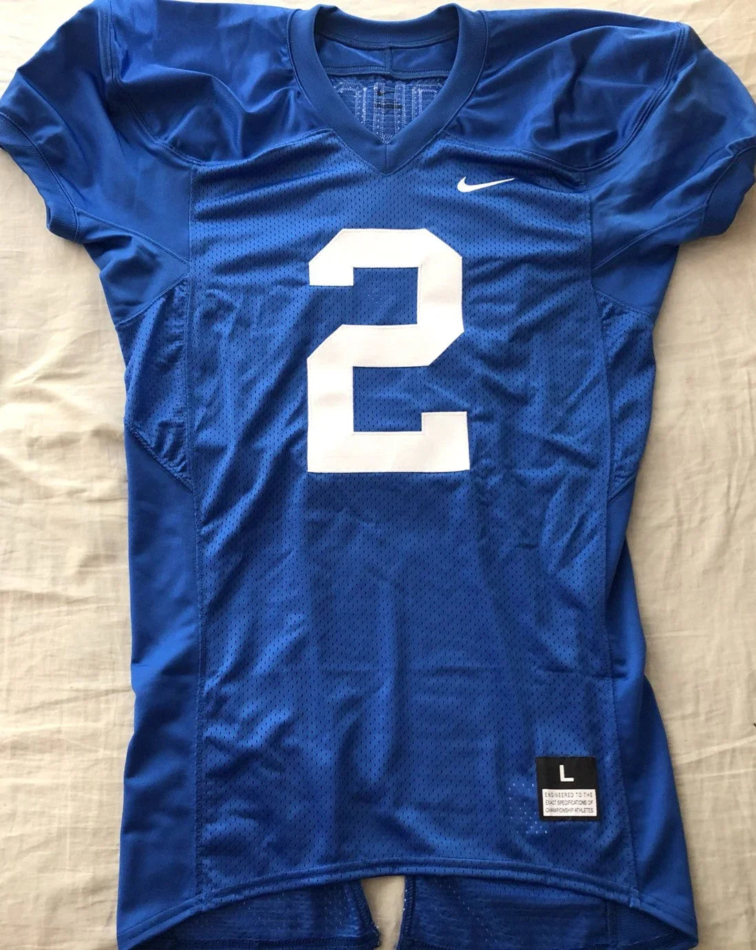 Tim Couch Kentucky Wildcats Nike stitched Pro Cut blue XL jersey NEW - AutographsForSale.com