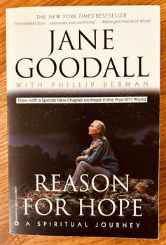 Jane Goodall autographed Reason for Hope paperback book JSA - AutographsForSale.com