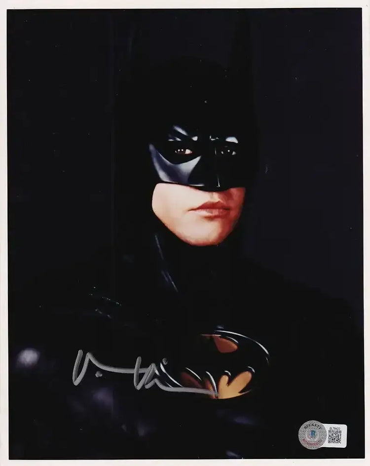 Val Kilmer autographed Batman Forever movie 8x10 photo BAS - AutographsForSale.com