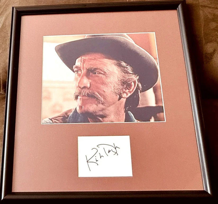 Kirk Douglas autograph framed A Gunfight 8x10 movie photo JSA - AutographsForSale.com