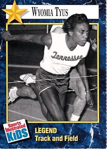 Wyomia Tyus 1991 Sports Illustrated for Kids Legends card - AutographsForSale.com
