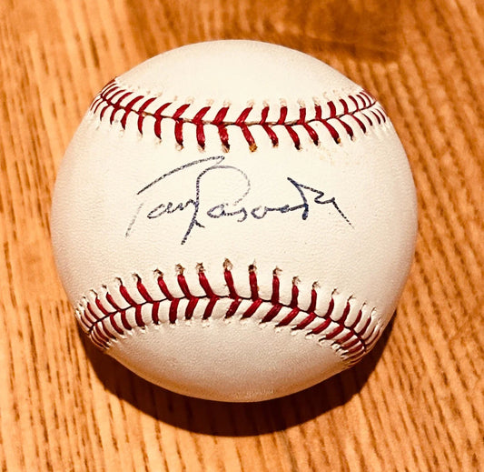 Tommy Lasorda autographed Rawlings MLB baseball JSA Dodgers - AutographsForSale.com