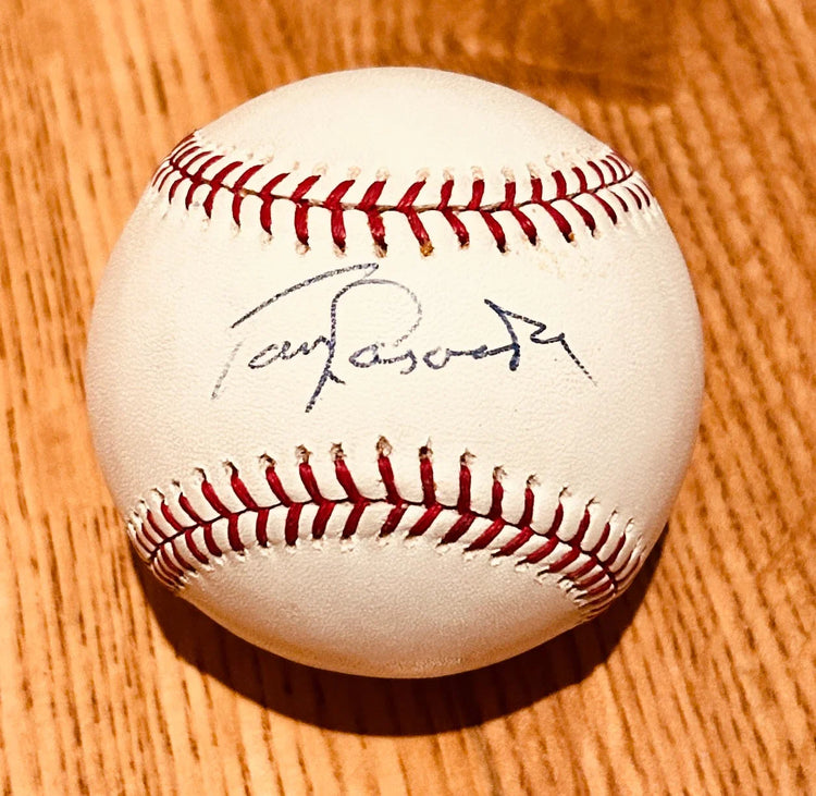 Tommy Lasorda autographed Rawlings MLB baseball JSA Dodgers - AutographsForSale.com