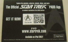 Star Trek Next Generation 2012 SDCC lenticular 4x5 card - AutographsForSale.com