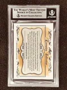 Bill Dudley 2014 Leaf Masterpiece Cut Signature certified signed card 1/1 JSA Detroit Lions Steelers - AutographsForSale.com