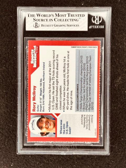 Rory McIlroy 2011 Sports Illustrated for Kids golf Rookie Card graded BGS 7 - AutographsForSale.com