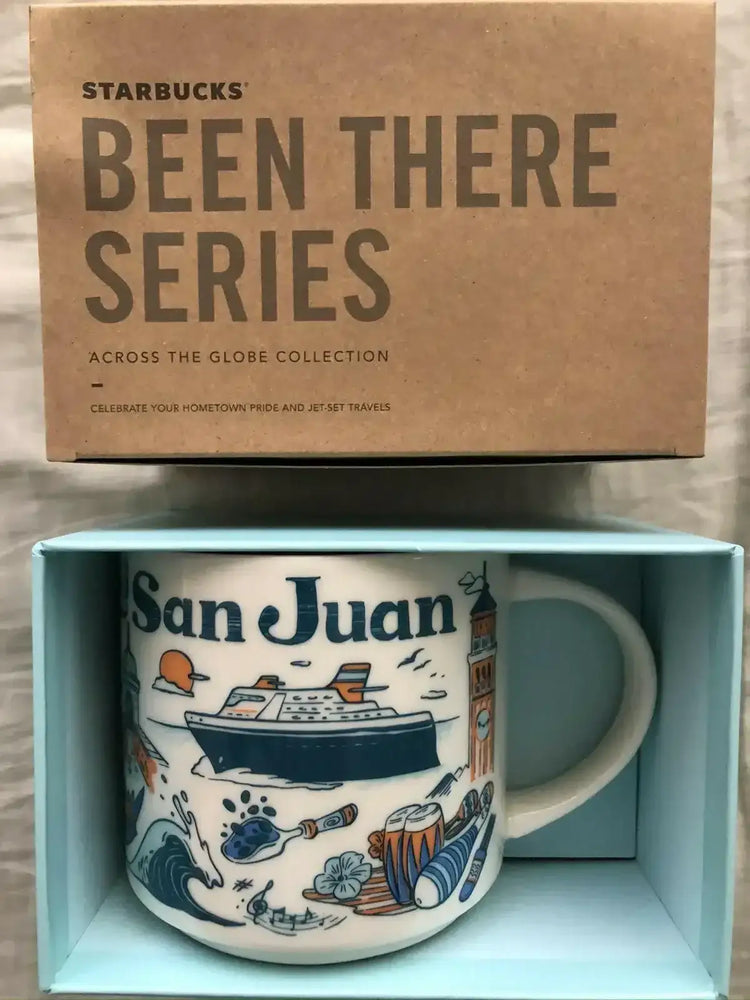 Starbucks 2018 Been There Series San Juan Puerto Rico 14 Ounce Collector Coffee Mug New - AutographsForSale.com