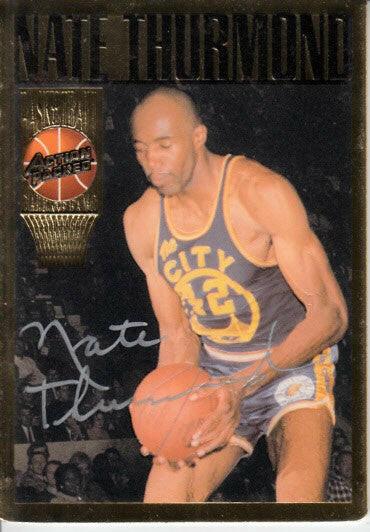 Nate Thurmond certified autograph Golden State Warriors 1994 Action Packed Hall of Fame card - AutographsForSale.com
