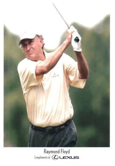 Raymond Floyd Lexus promotional 5x7 golf photo - AutographsForSale.com