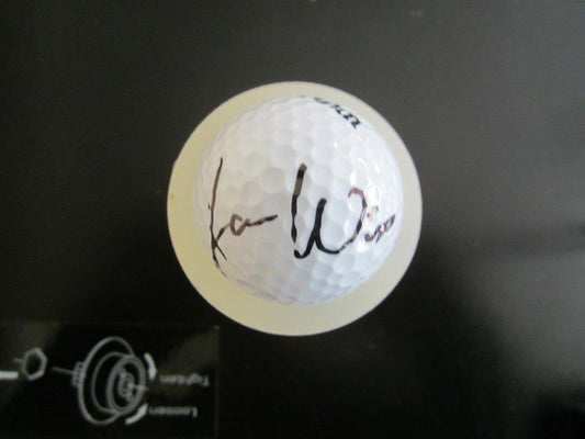 Aaron Wise autographed golf ball - AutographsForSale.com