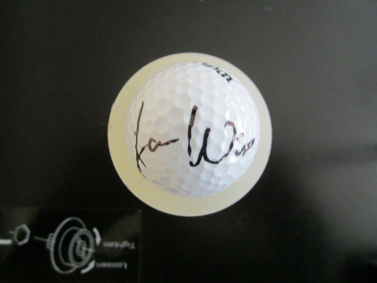 Aaron Wise autographed golf ball - AutographsForSale.com