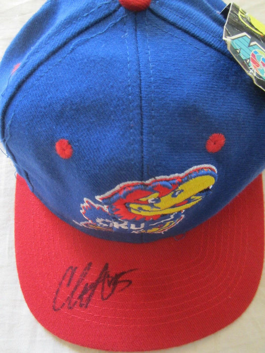 Cole Aldrich autographed Kansas Jayhawks cap or hat - AutographsForSale.com