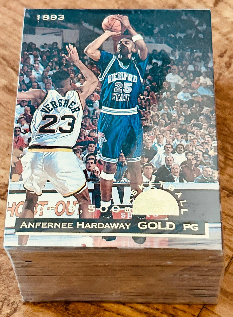 1993 Classic basketball Draft Picks Gold 110 card set Penny Hardaway Jamal Mashburn Chris Webber - AutographsForSale.com