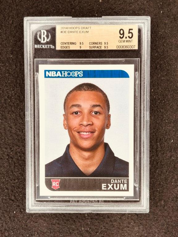 Dante Exum 2014 Panini Hoops NBA Draft RC BGS 9.5 Australia Mavericks - AutographsForSale.com