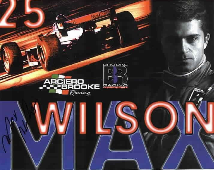 Max Wilson autographed 8x10 photo card - AutographsForSale.com