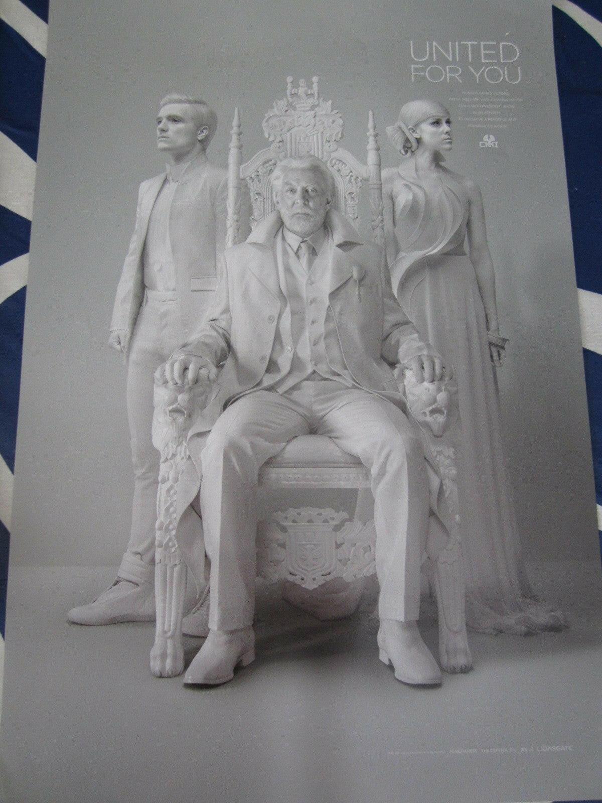 Hunger Games Mockingjay United For You 2014 SDCC mini poster - AutographsForSale.com