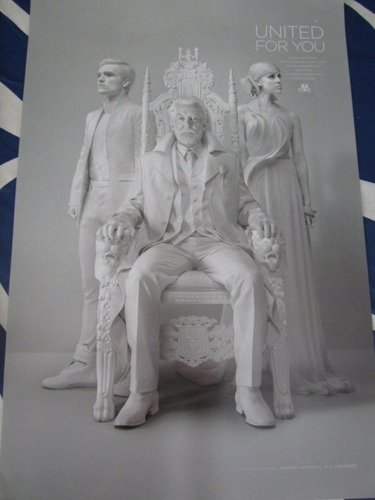 Hunger Games Mockingjay United For You 2014 SDCC mini poster - AutographsForSale.com