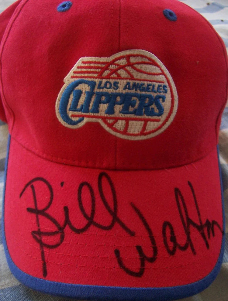 Bill Walton autographed Los Angeles Clippers cap or hat JSA - AutographsForSale.com