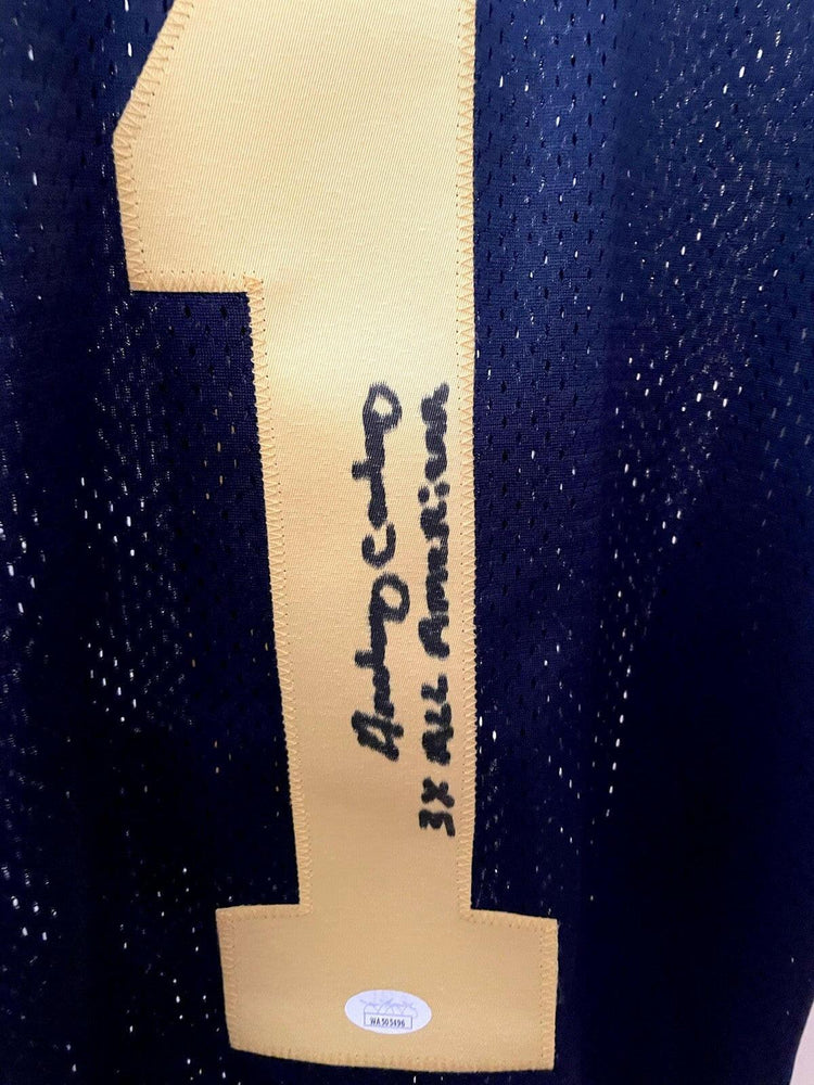 Anthony Carter signed Michigan Wolverines jersey w/ 3x All American JSA - AutographsForSale.com