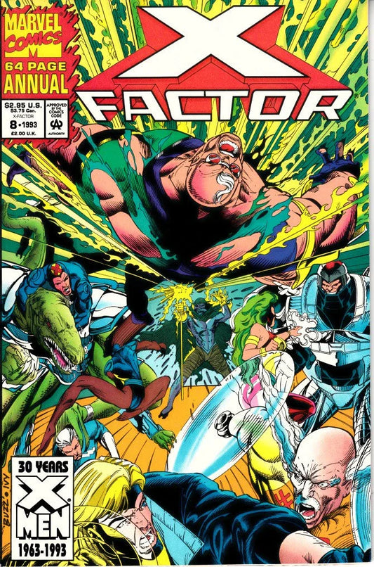 X-Factor 1993 Annual Marvel comic book issue #8 Charon X-Men - AutographsForSale.com