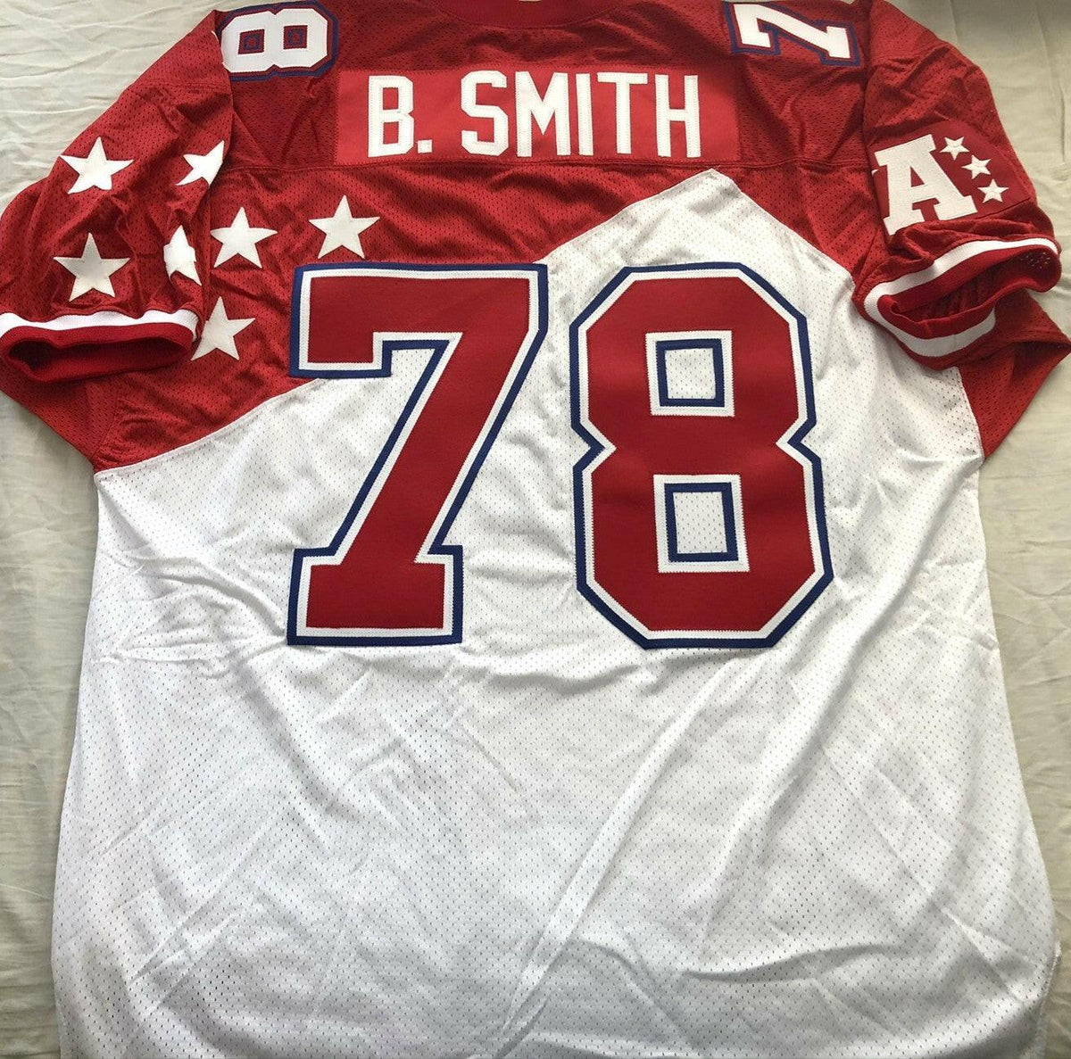 Bruce Smith 1995 AFC Pro Bowl Mitchell And Ness stitched jersey New - AutographsForSale.com
