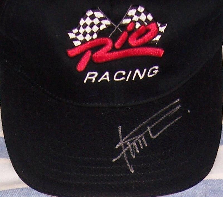 Gil de Ferran autographed Rio Racing cap or hat - AutographsForSale.com