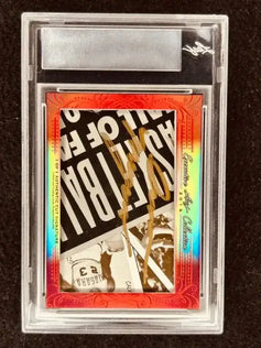 Bill Walton Ann Meyers 2016 Leaf Masterpiece Cut Signature certified signed card 1/1 JSA UCLA - AutographsForSale.com