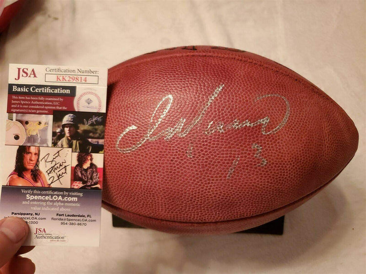 Dan Marino autographed Wilson NFL game model football JSA Dolphins - AutographsForSale.com
