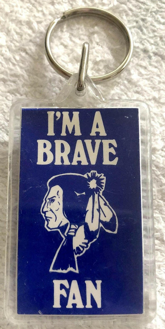Atlanta Braves vintage 1970s or 1980s keychain - AutographsForSale.com