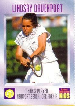 Lindsay Davenport 1997 SI for Kids tennis card - AutographsForSale.com