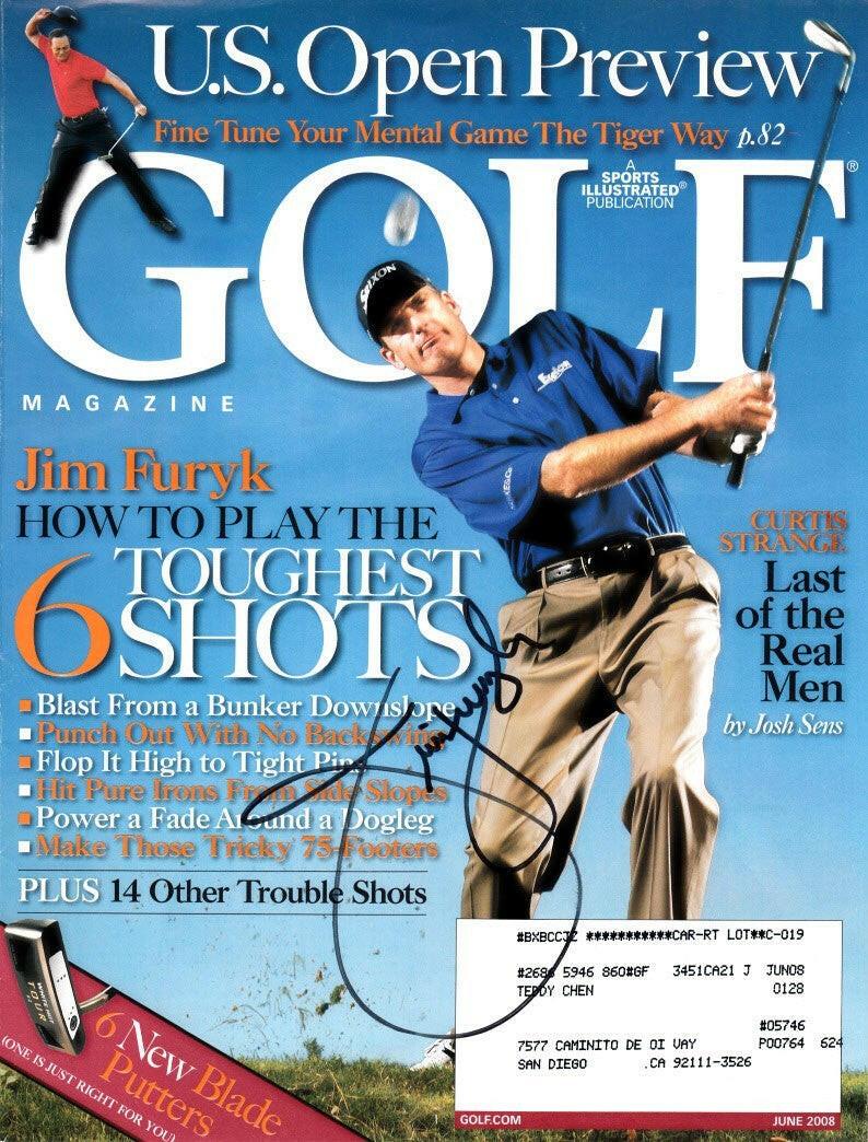 3 Jim Furyk signed golf magazines covers 2003 US Open winner - AutographsForSale.com