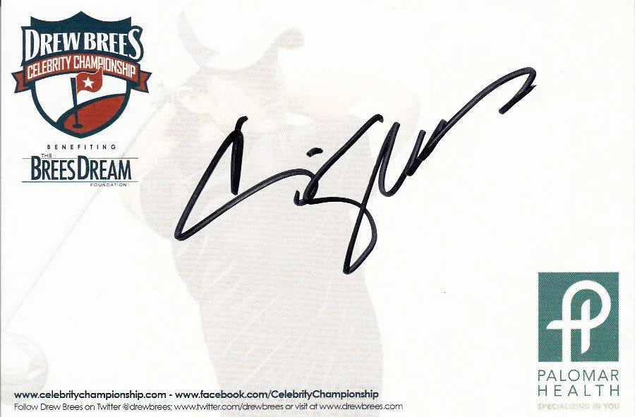 Craig Shoemaker (comedian) autographed 4x6 signature card - AutographsForSale.com