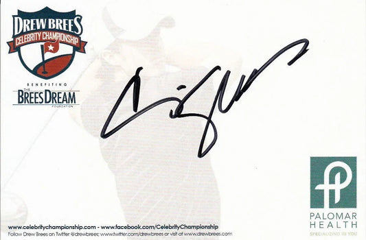 Craig Shoemaker (comedian) autographed 4x6 signature card - AutographsForSale.com