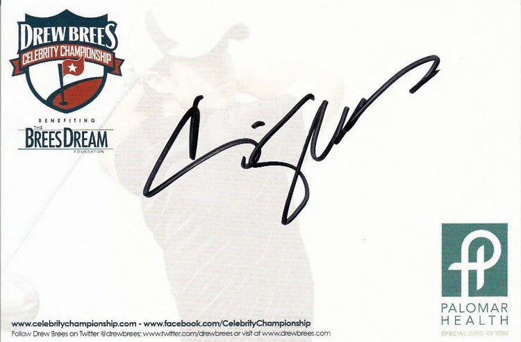 Craig Shoemaker (comedian) autographed 4x6 signature card - AutographsForSale.com