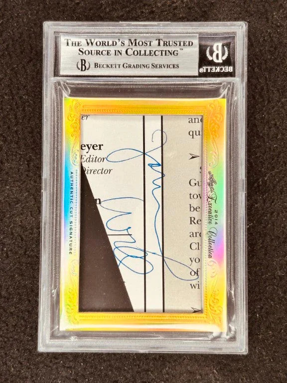 John Wooden Jamaal Wilkes 2014 Leaf Masterpiece Cut Signature certified signed card 1/1 JSA UCLA - AutographsForSale.com