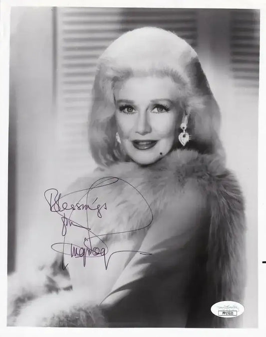 Ginger Rogers signed 8x10 black & white photo JSA - AutographsForSale.com