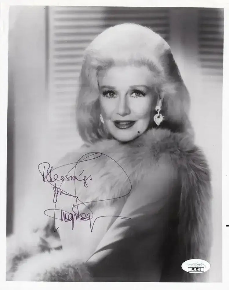 Ginger Rogers signed 8x10 black & white photo JSA - AutographsForSale.com
