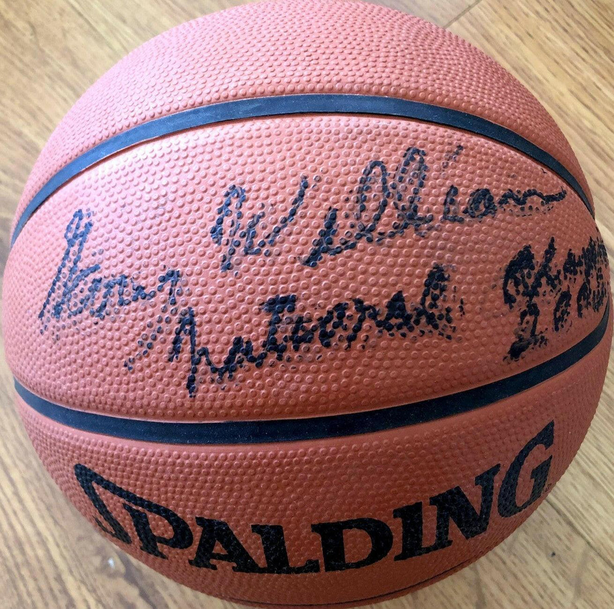 Gary Williams Maryland signed Spalding basketball w/ National Champions 2002 - AutographsForSale.com