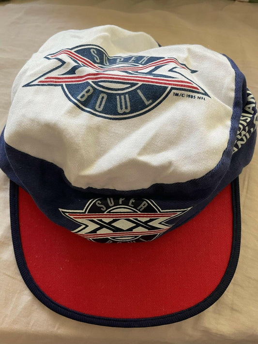 Super Bowl 20 painters cap (1985 Chicago Bears win) - AutographsForSale.com