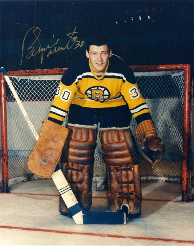Bernie Parent autographed Boston Bruins 8x10 photo - AutographsForSale.com