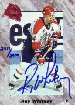 Ray Whitney certified autograph 1991 Classic card - AutographsForSale.com