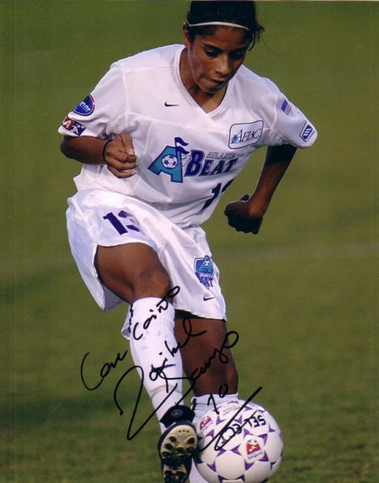 Maribel Dominguez autographed WUSA Atlanta Beat 8x10 photo - AutographsForSale.com
