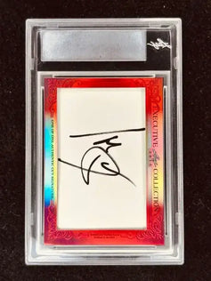 Rascal Flatts 2015 Leaf Cut Signature certified signed card 1/1 Jay DeMarcus Gary Levox Joe Don Rooney JSA - AutographsForSale.com