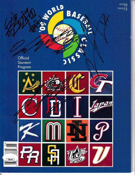 Hyun-Jin Ryu signed 2009 World Baseball Classic program JSA - AutographsForSale.com