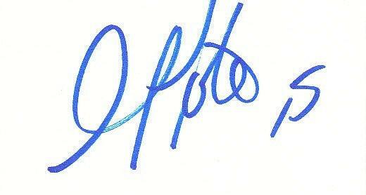 Golden Tate autographed Blank business card Notre Dame - AutographsForSale.com